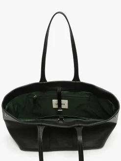 sac porté épaule City court cuir LACOSTE