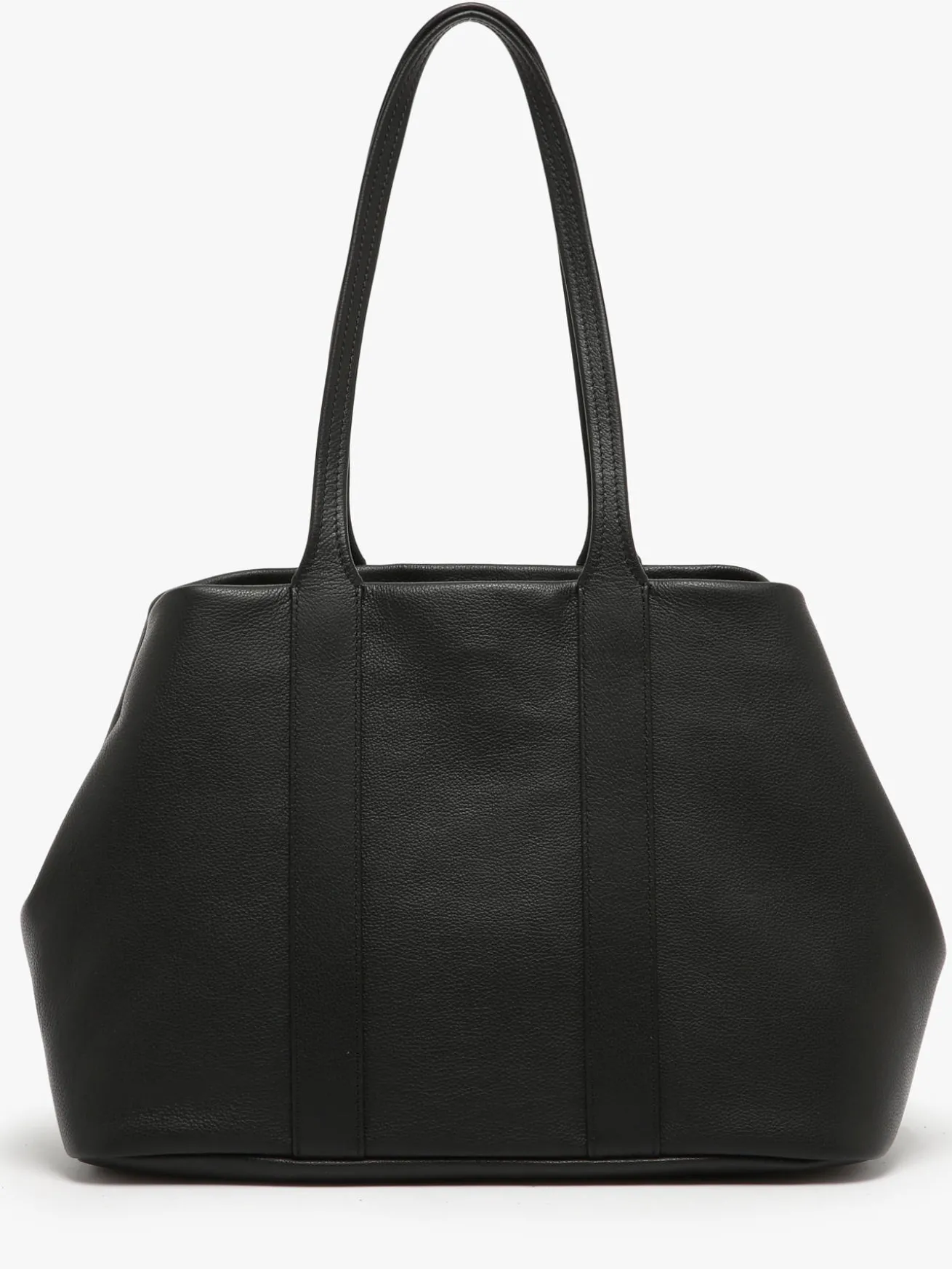 sac porté épaule City court cuir LACOSTE
