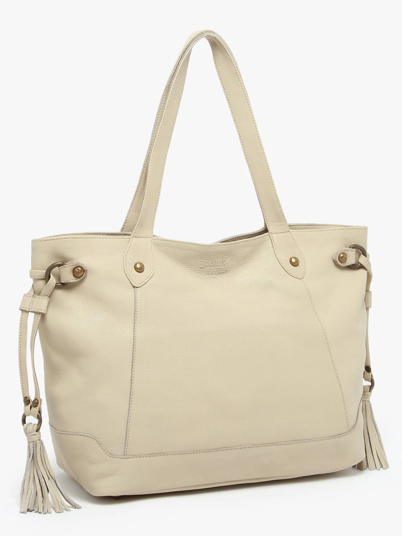 Sac porté épaule Cow cuir BASILIC PEPPER