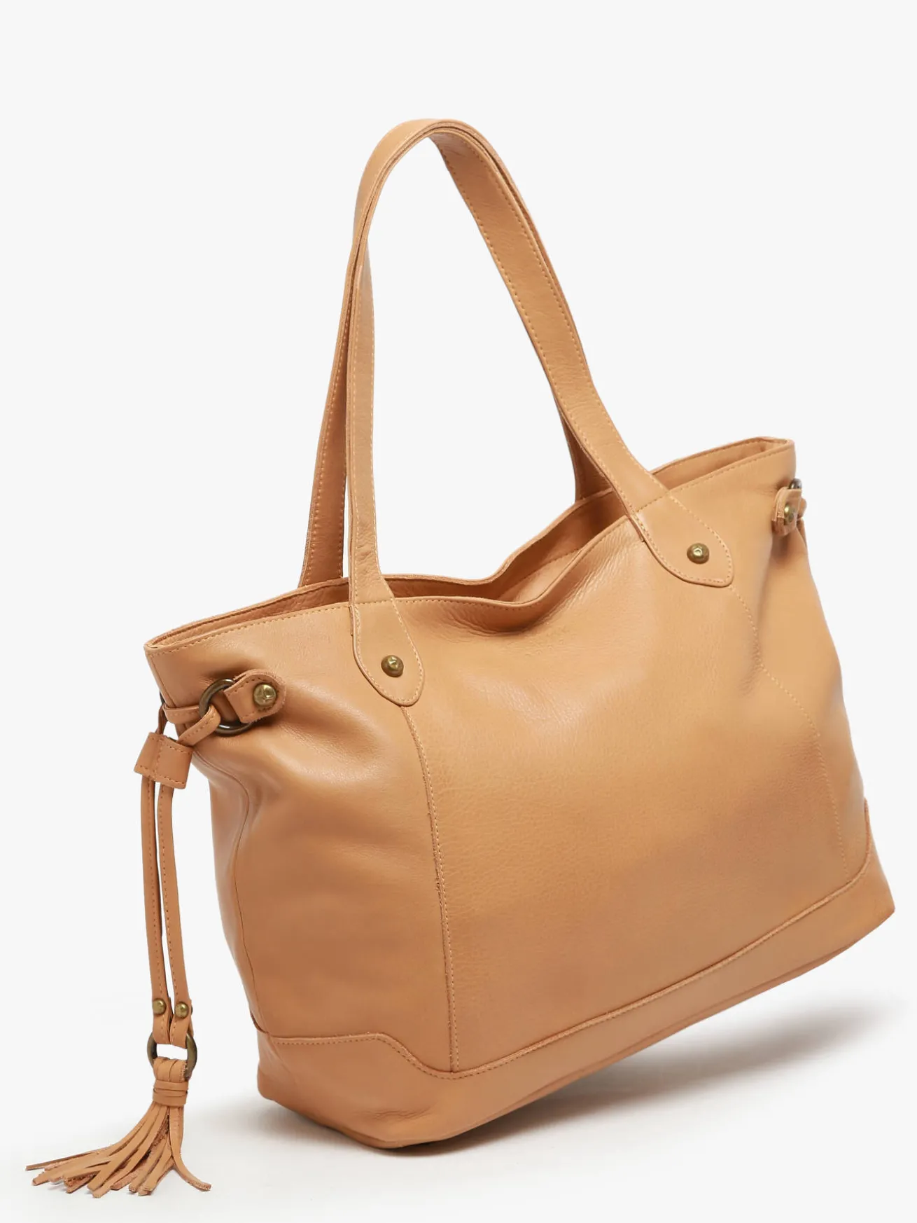 Sac porté épaule Cow cuir BASILIC PEPPER