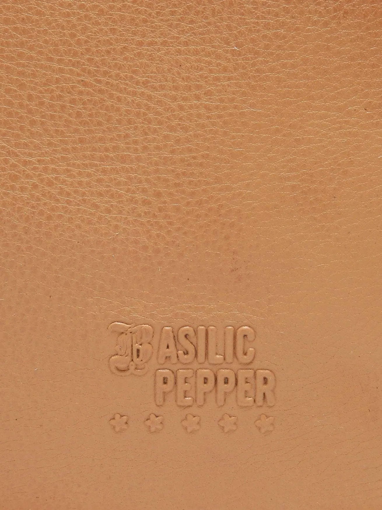 Sac porté épaule Cow cuir BASILIC PEPPER