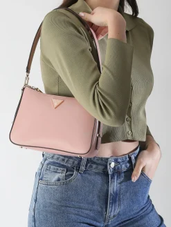 sac porté épaule Daryna polyurethane GUESS