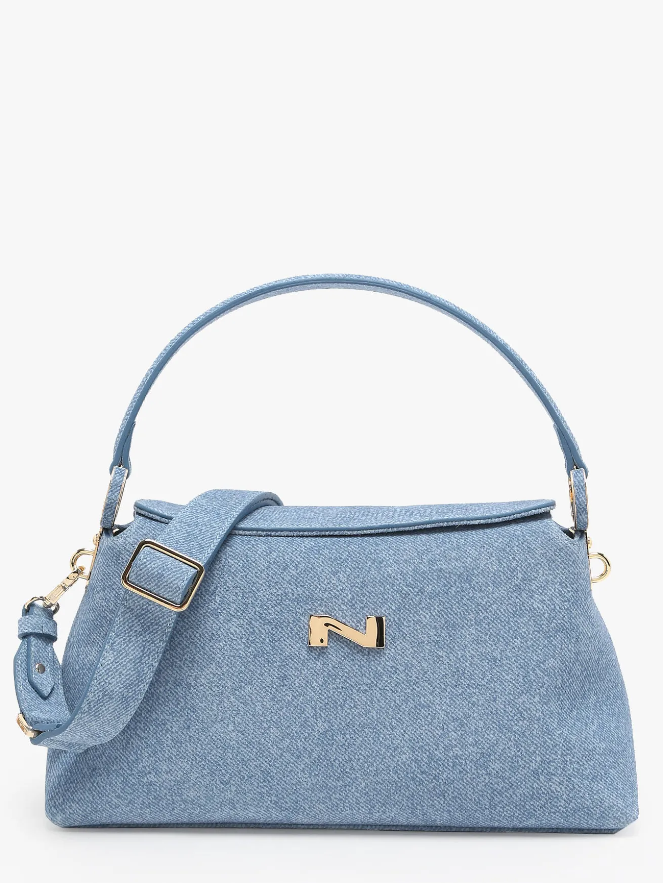 Sac porté épaule Denim NATHAN BAUME