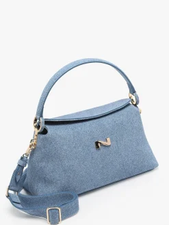 Sac porté épaule Denim NATHAN BAUME