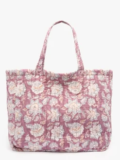sac porté épaule Floral coton BINDI ATELIER