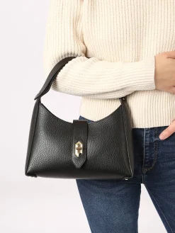 Sac porté épaule Foulonne double cuir LANCASTER