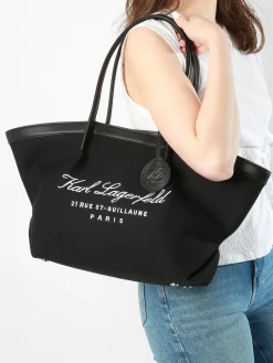 Sac porté épaule Hotel karl coton KARL LAGERFELD