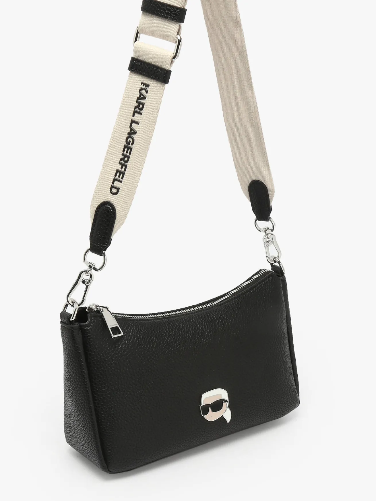 sac porté épaule K ikon polyurethane KARL LAGERFELD