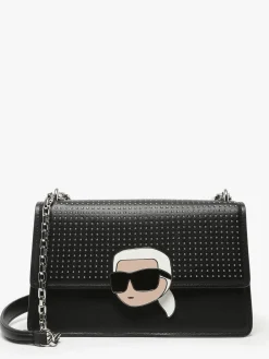 sac porté épaule K ikonic 2.0 cuir KARL LAGERFELD