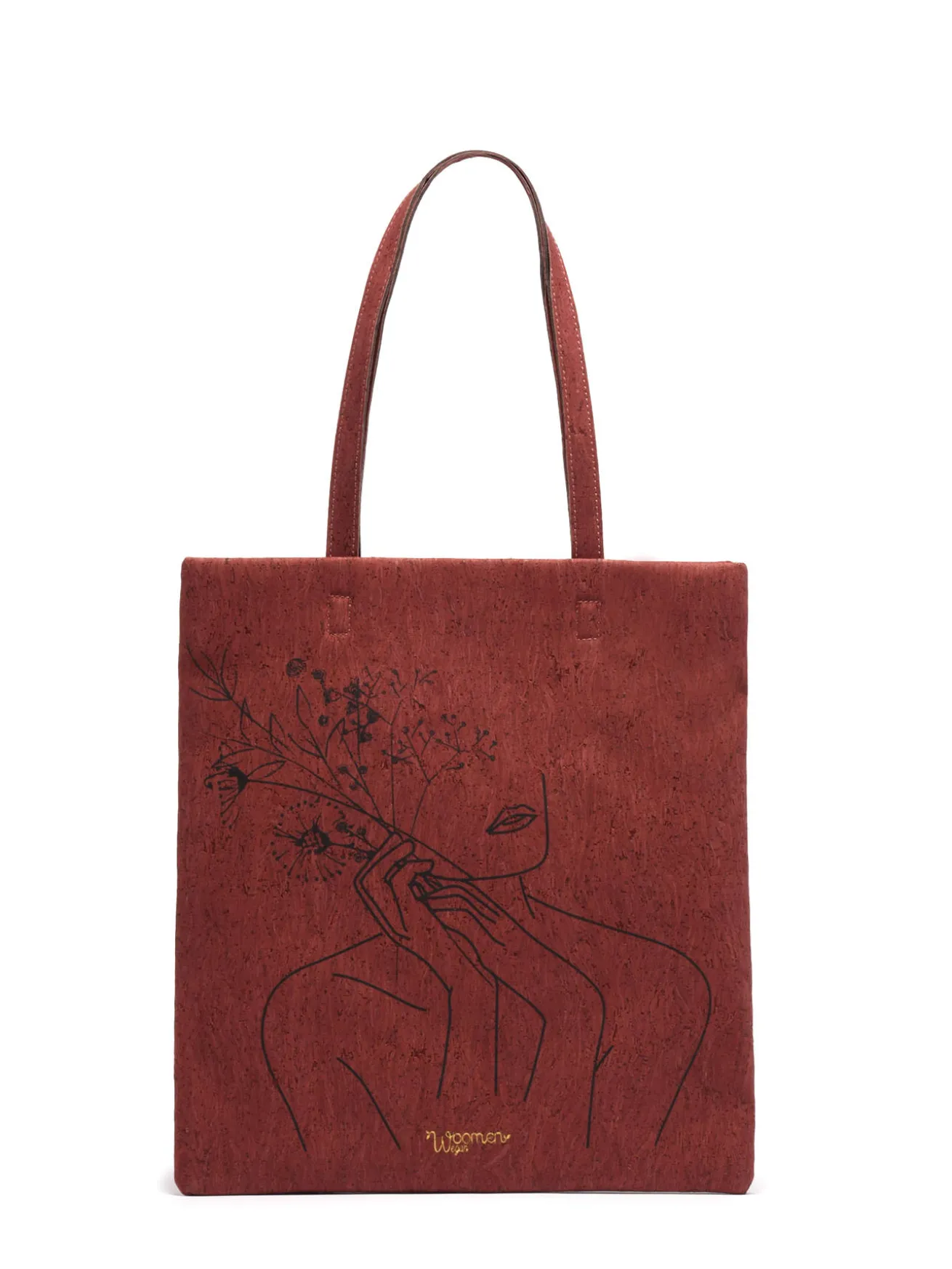 Sac porté épaule Lilas liège WOOMEN