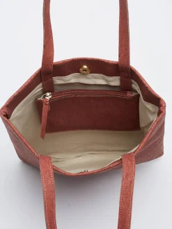 Sac porté épaule Lilas liège WOOMEN