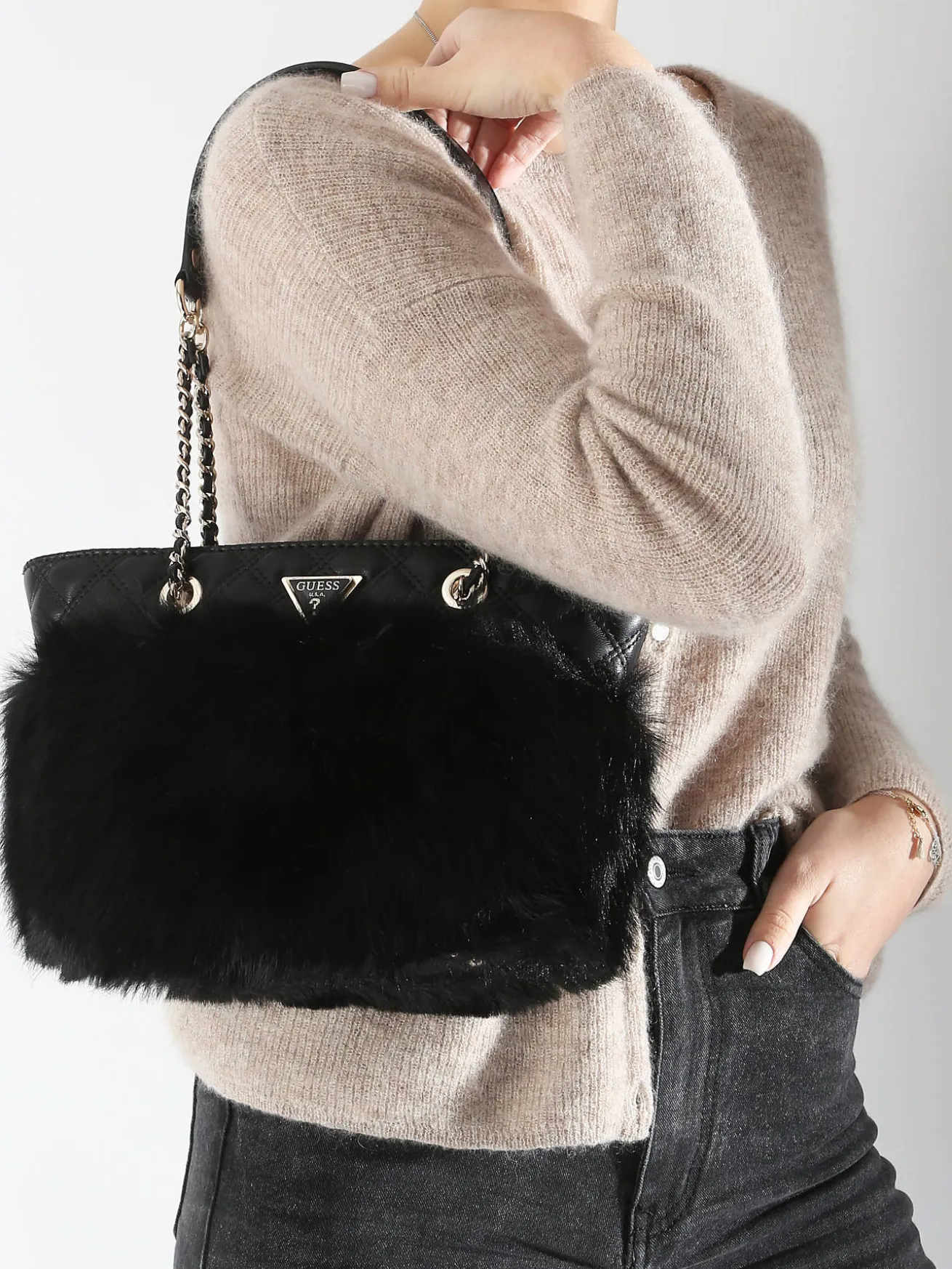 sac porté épaule Lise GUESS