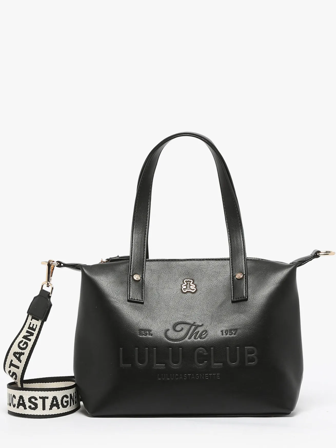 sac porté épaule Logo LULU CASTAGNETTE