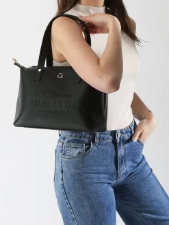 sac porté épaule Logo LULU CASTAGNETTE