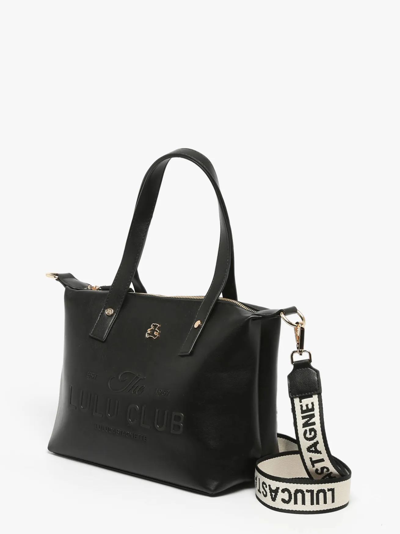 sac porté épaule Logo LULU CASTAGNETTE