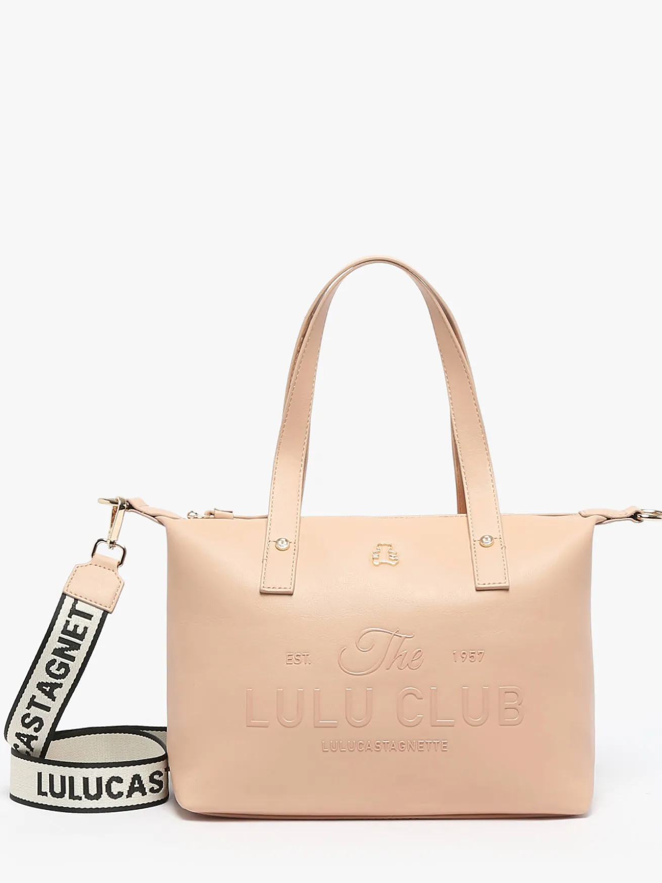 sac porté épaule Logo LULU CASTAGNETTE