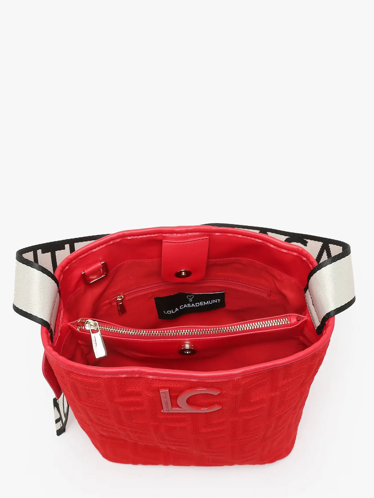 Sac porté épaule Logo polyester LOLA CASADEMUNT