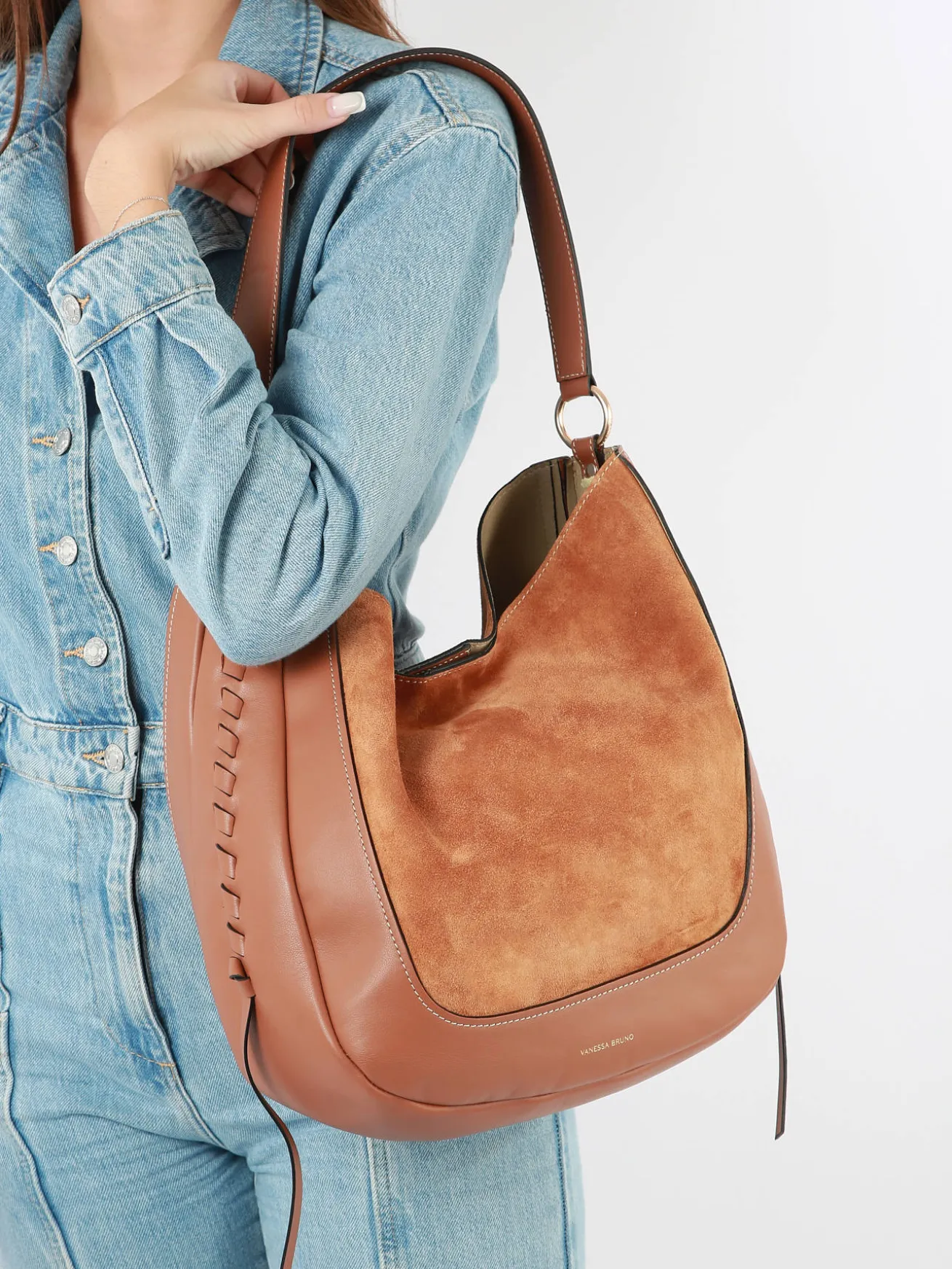 Sac porté épaule Lou cuir VANESSA BRUNO