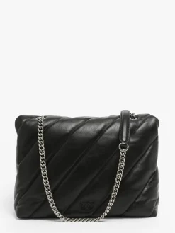 sac porté épaule Love bag puff cuir PINKO