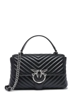 Sac porté épaule Love bag quilt cuir PINKO