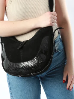 Sac porté épaule Luna cuir GREAT BY SANDIE