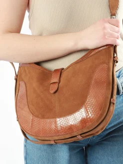 Sac porté épaule Luna cuir GREAT BY SANDIE