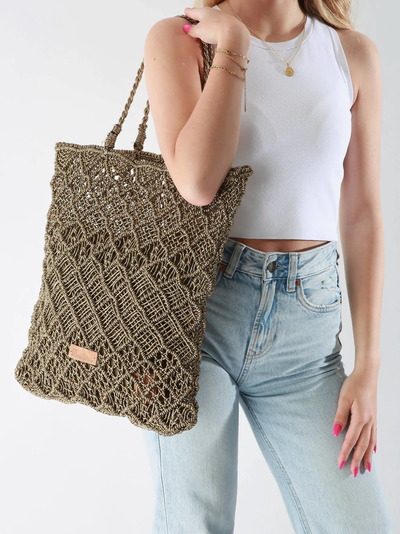 sac porté épaule Natural BIBA