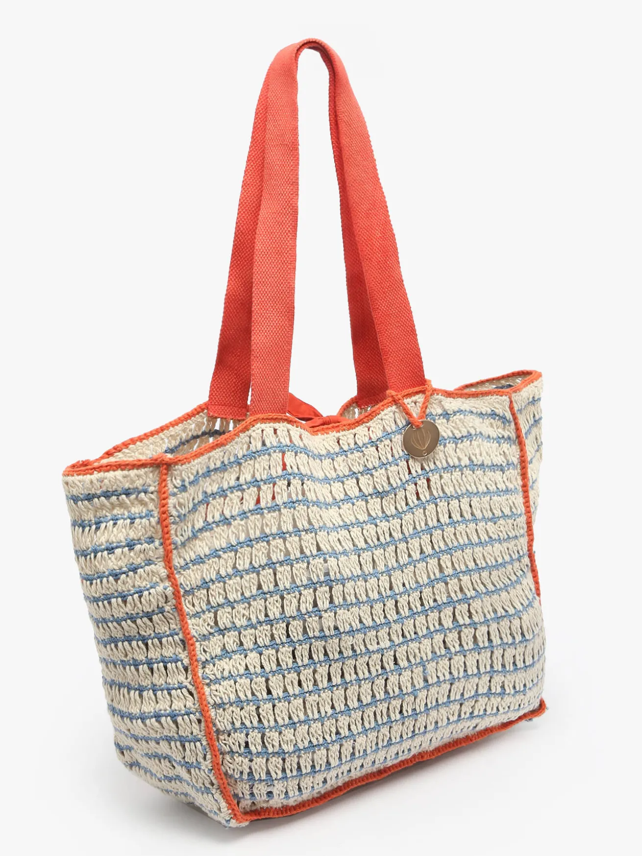 sac porté épaule Over the rainbow coton LE VOYAGE EN PANIER