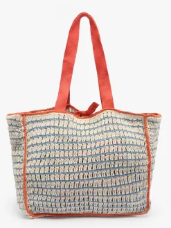 sac porté épaule Over the rainbow coton LE VOYAGE EN PANIER