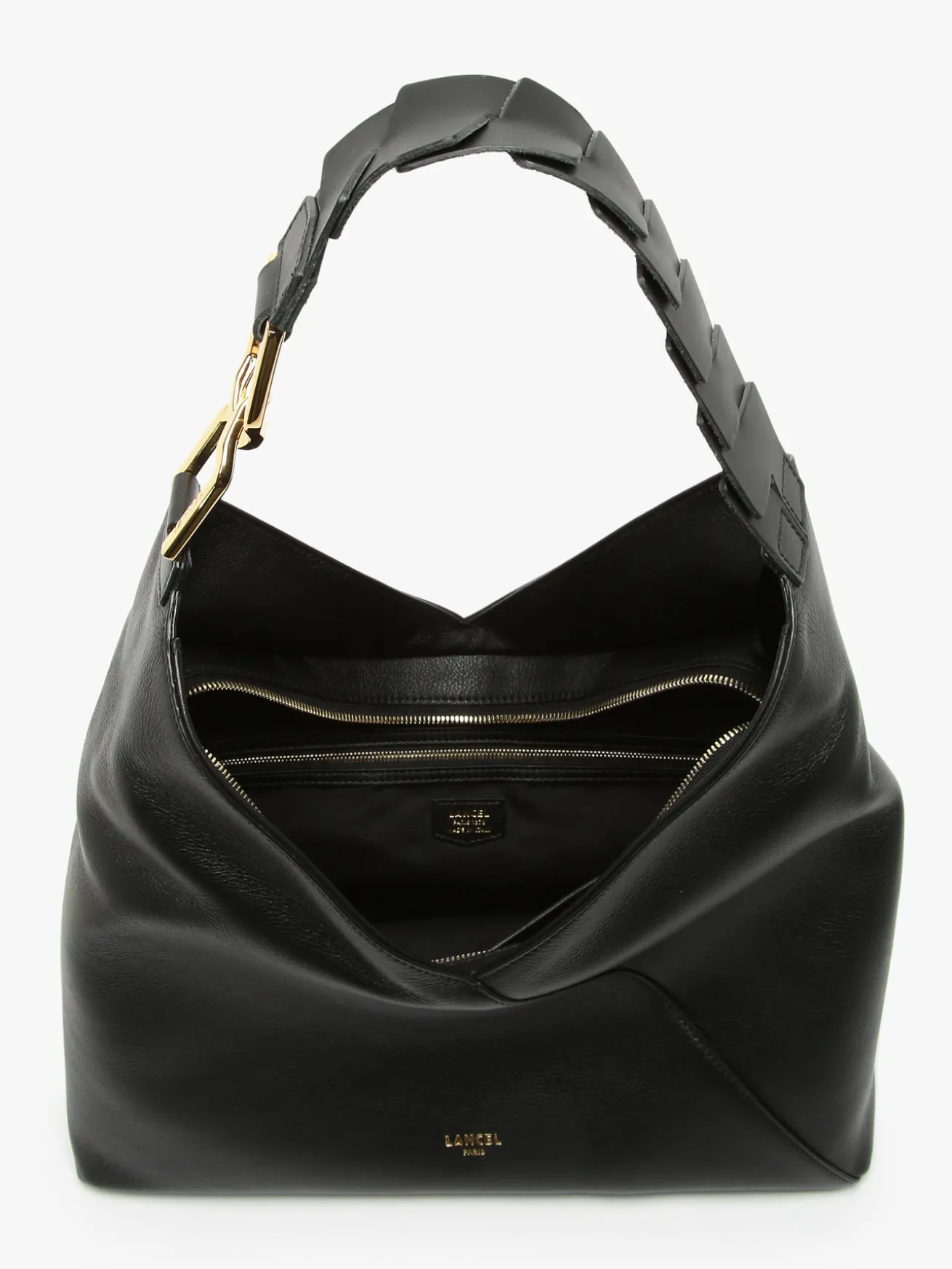 sac porté épaule Pagode cuir LANCEL