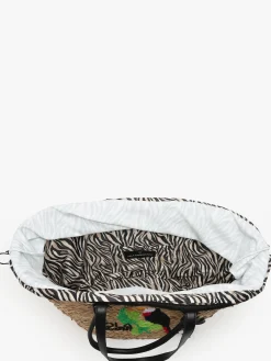 sac porté épaule Panier paille LOLA CASADEMUNT