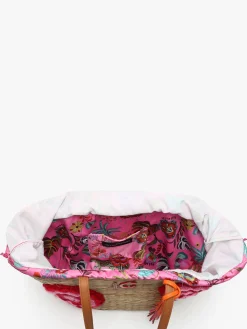 sac porté épaule Panier paille LOLA CASADEMUNT
