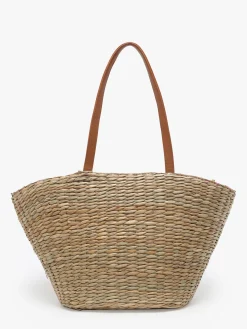 sac porté épaule Panier paille LOLA CASADEMUNT