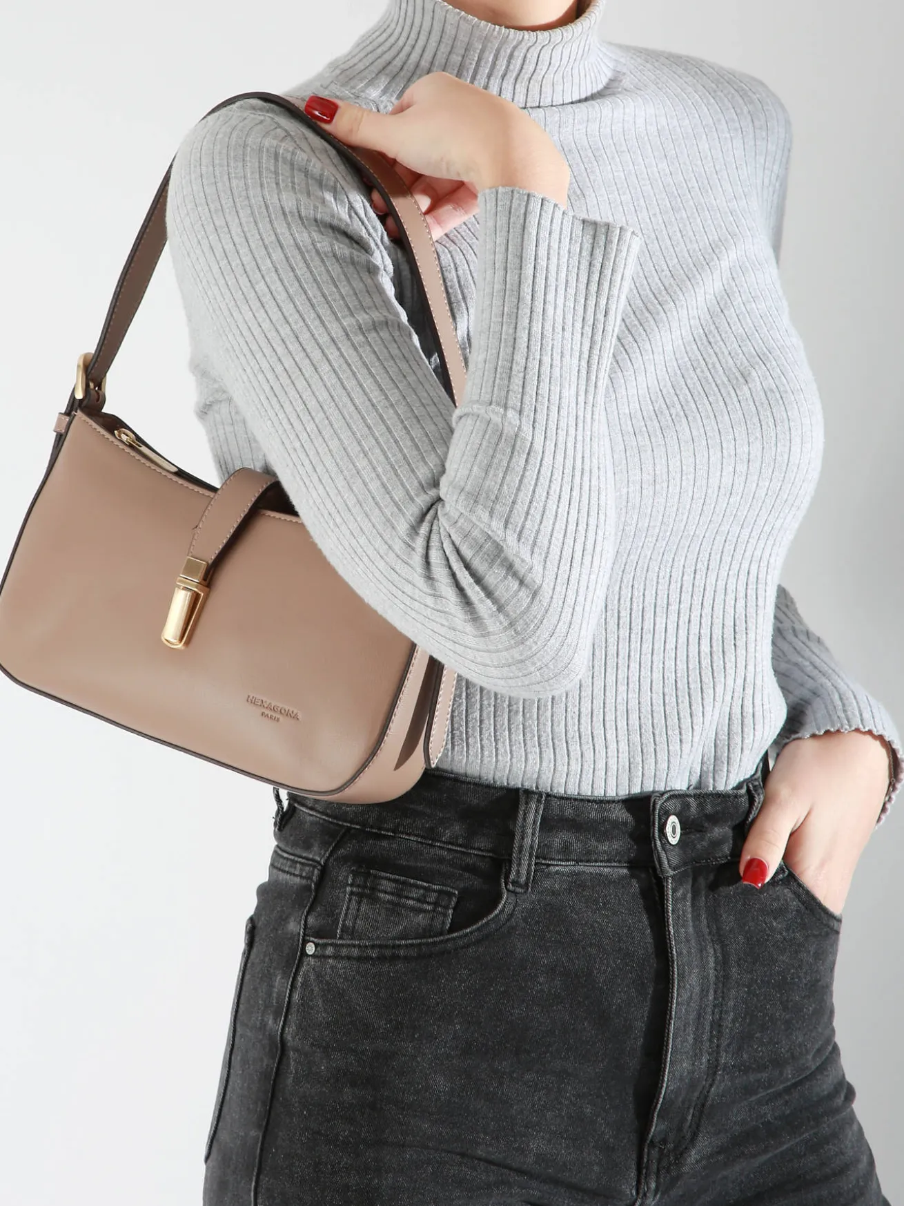sac porté épaule Solange HEXAGONA