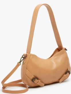 Sac porté épaule Strappy cuir BASILIC PEPPER