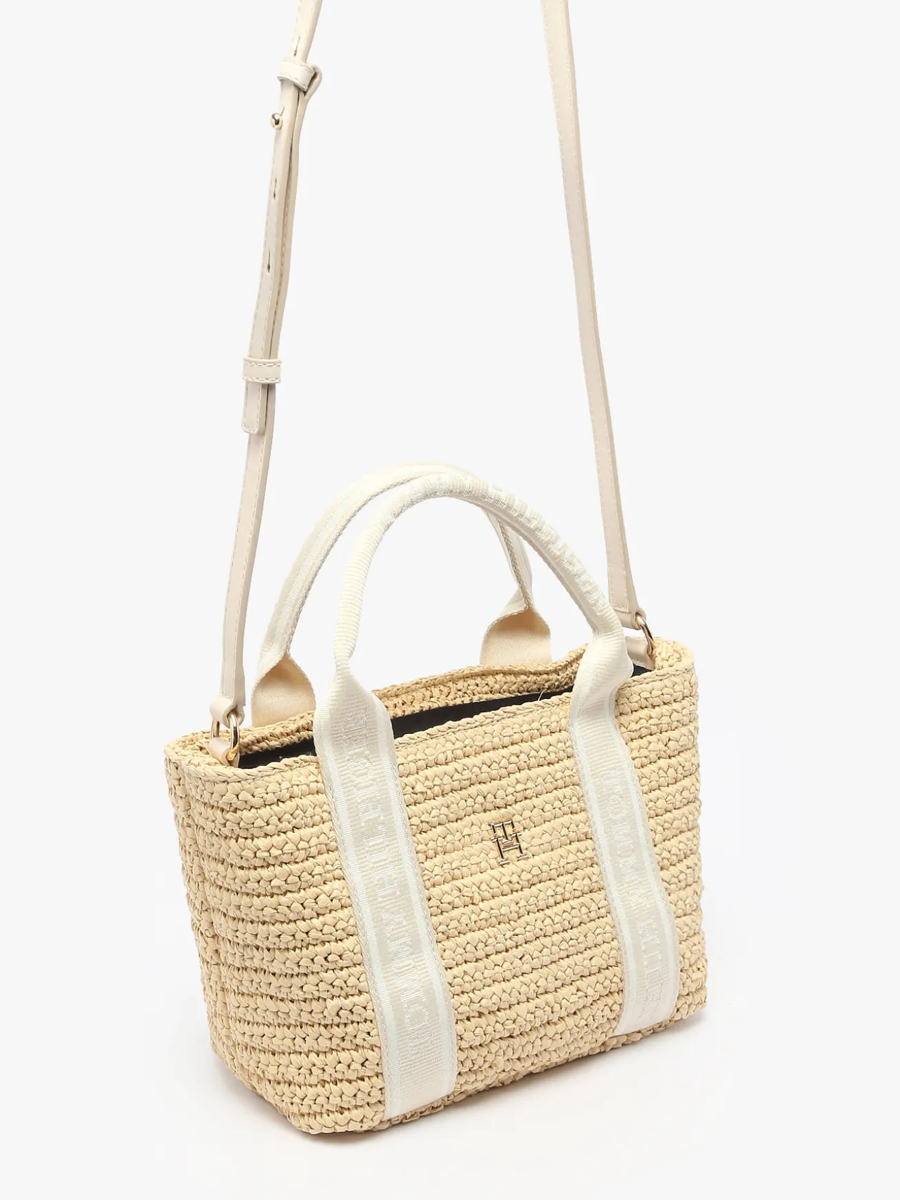 Sac porté épaule Th spring logo polyurethane TOMMY HILFIGER