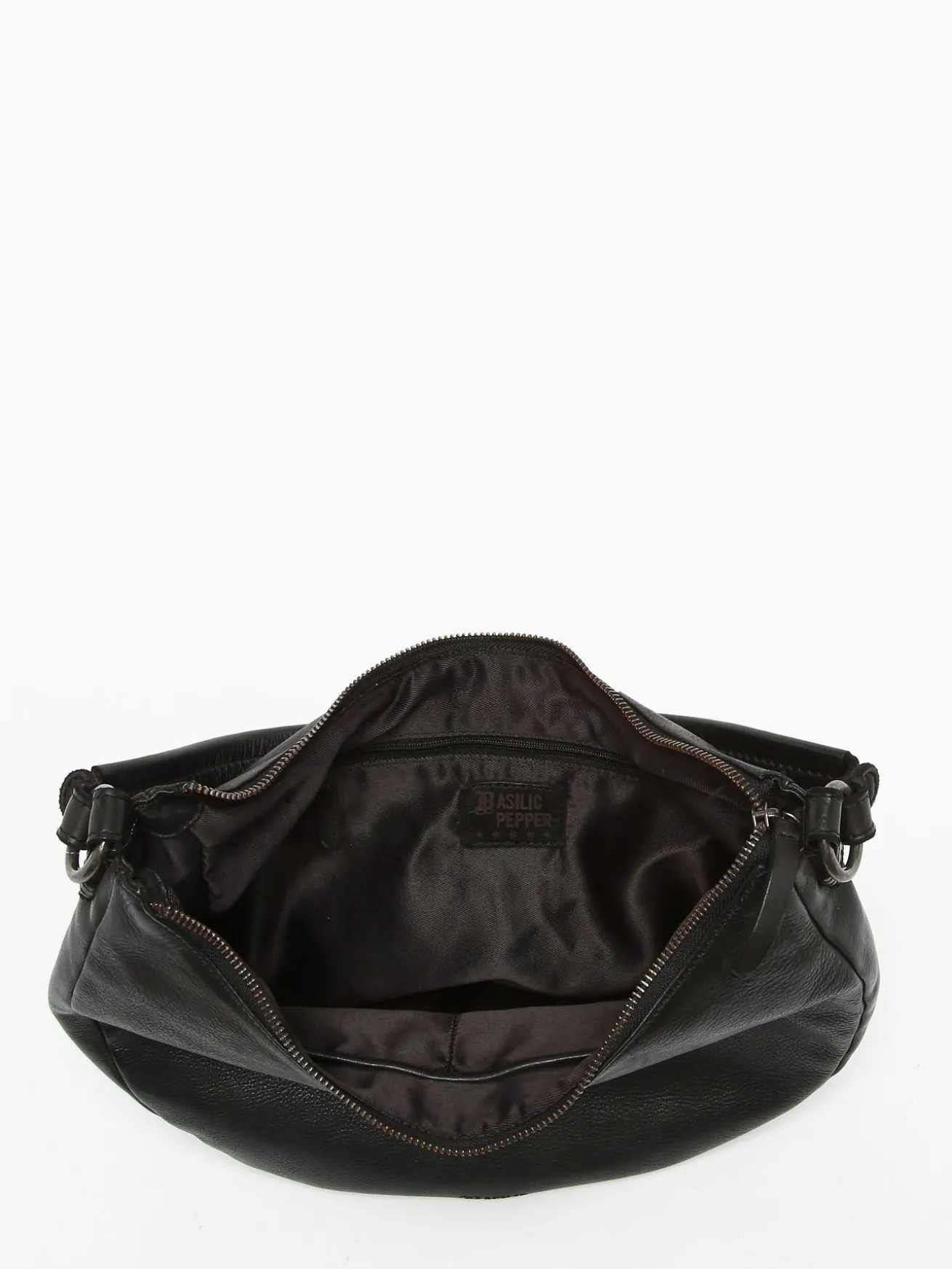 Sac porté épaule Toscane cuir BASILIC PEPPER