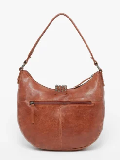 Sac porté épaule Toscane cuir BASILIC PEPPER