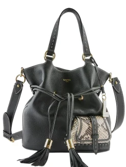 Sac seau M Premier Flirt Python cuir LANCEL