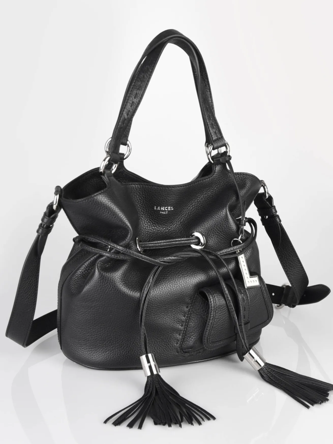 Sac seau M Premier flirt cuir LANCEL