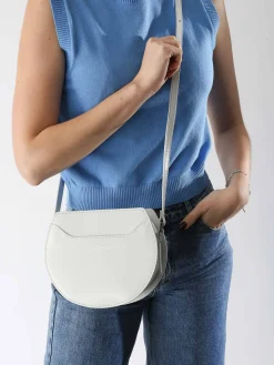 Sac seau Suave lune cuir LANCASTER