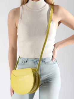 Sac seau Suave lune cuir LANCASTER