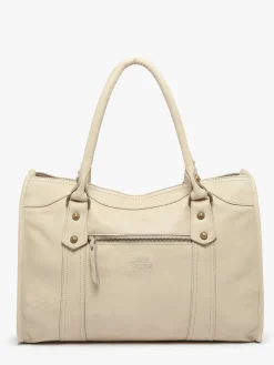 Sac Shopping  Cow cuir BASILIC PEPPER