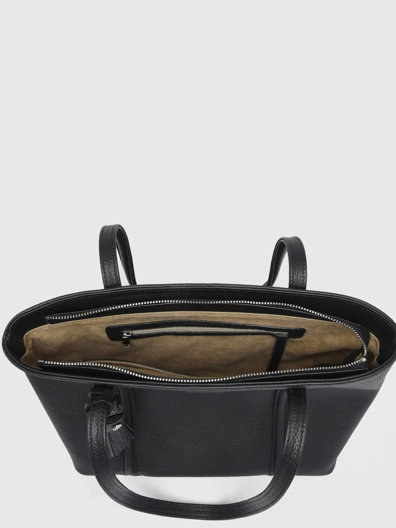 Sac shopping Small Cabas cuir NATHAN BAUME