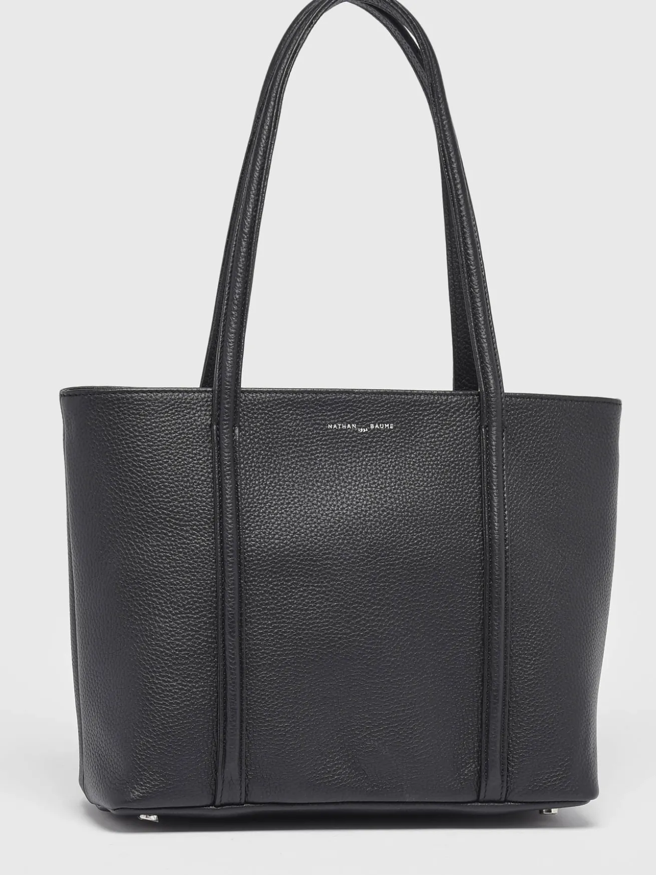 Sac shopping Small Cabas cuir NATHAN BAUME