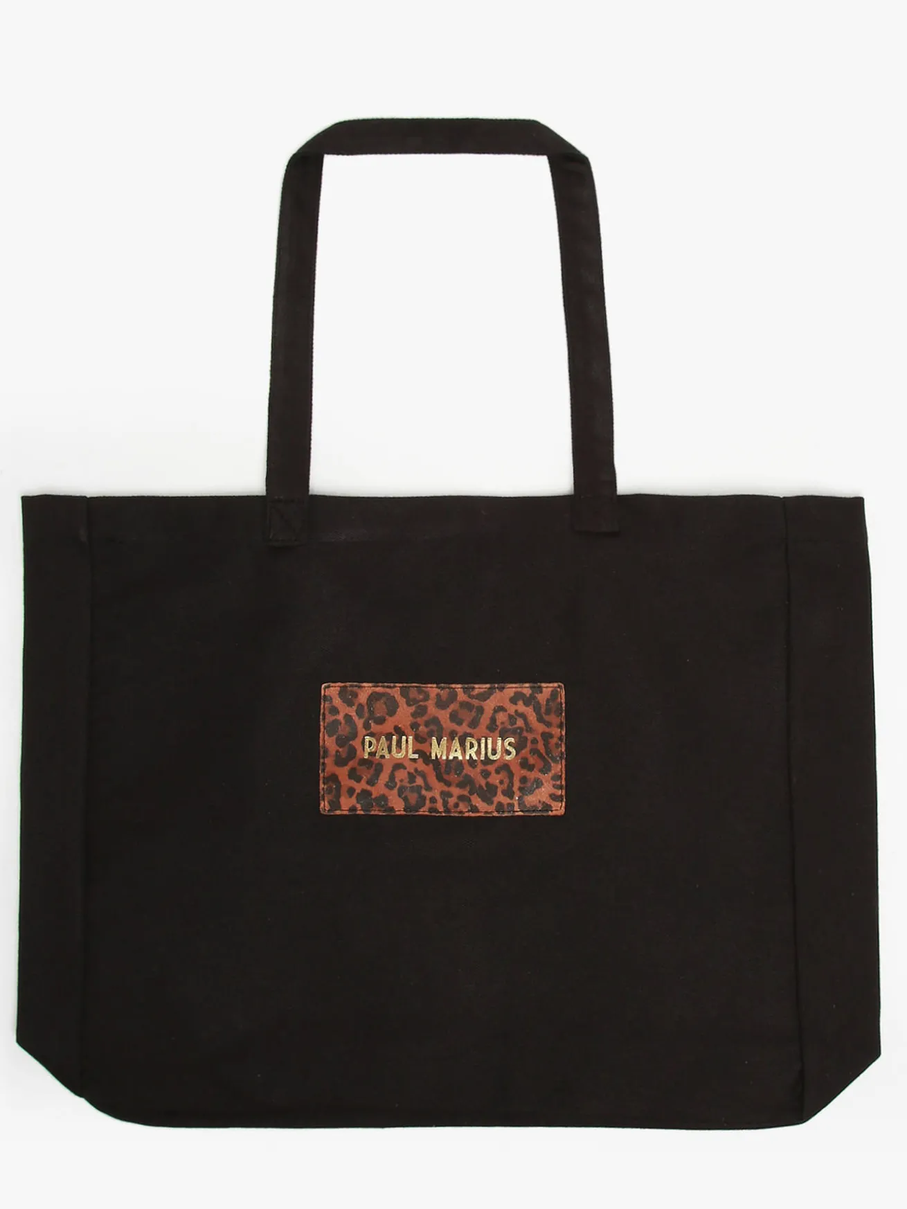 Sac tote bag Léopard coton PAUL MARIUS