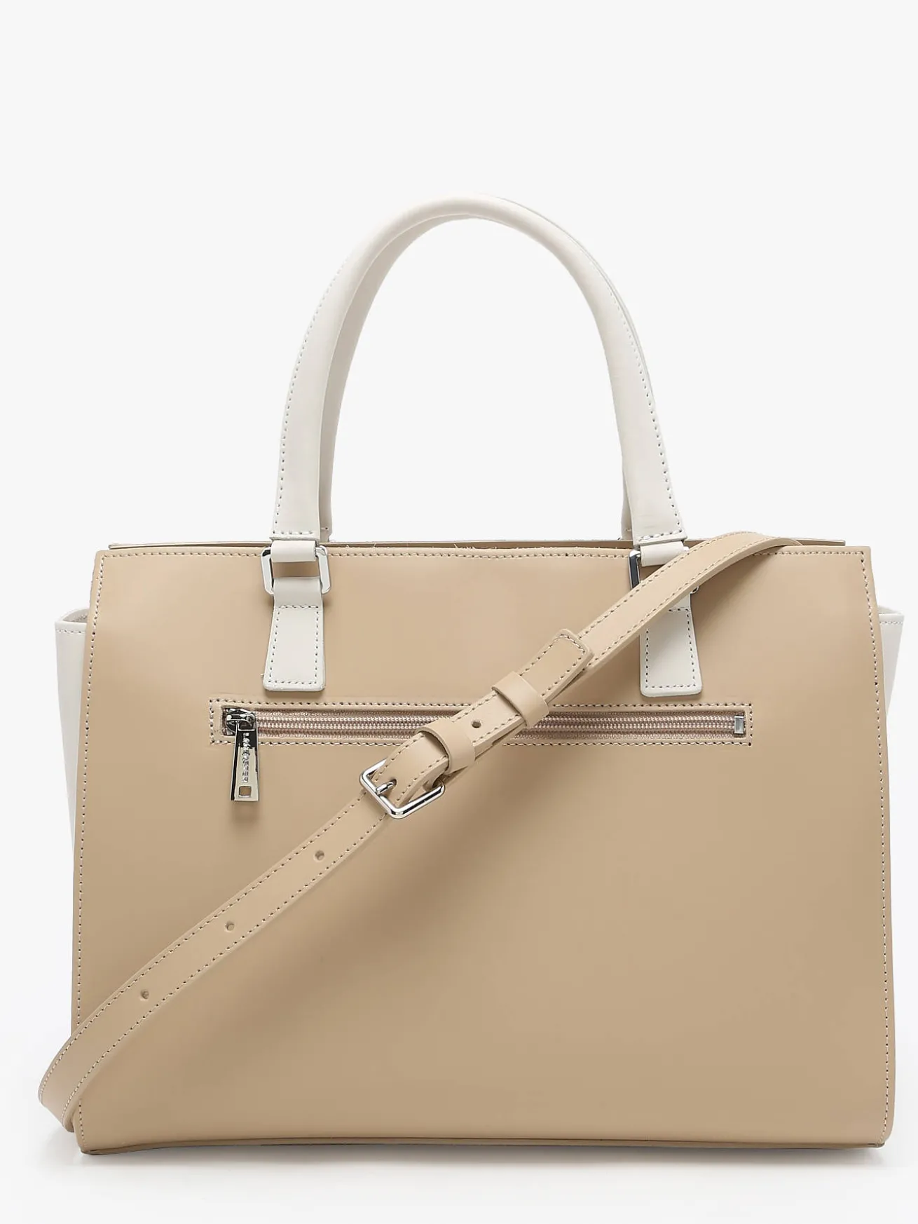 Sac trapèze Smooth cuir LANCASTER