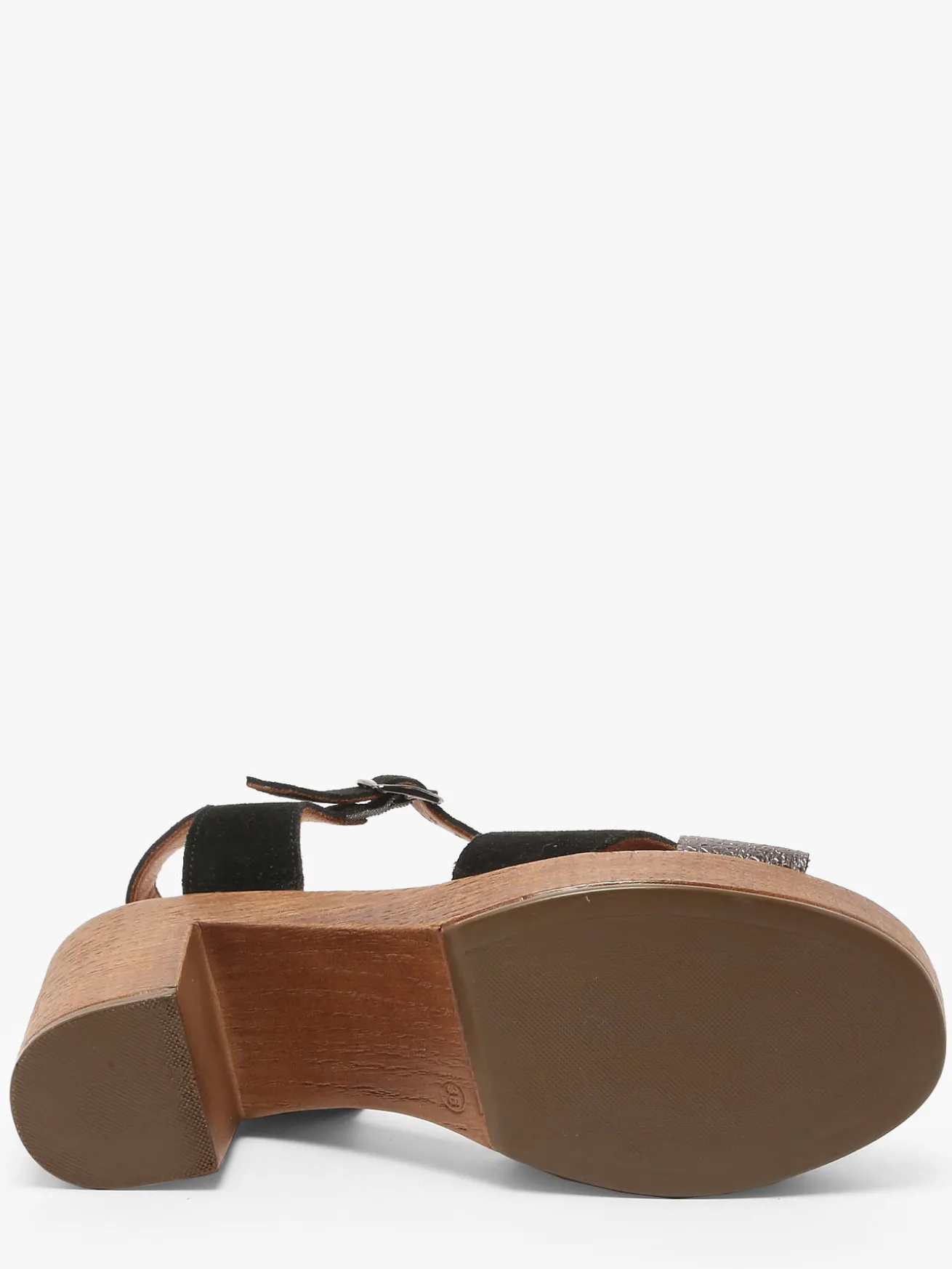 Sandales à talon Musieges en cuir COCO ABRICOT