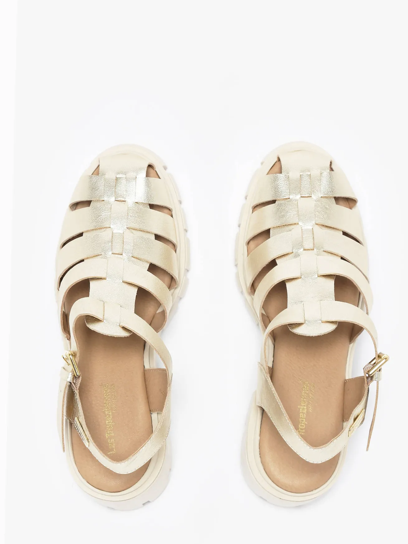 Sandales Bayla en cuir LES TROPEZIENNES
