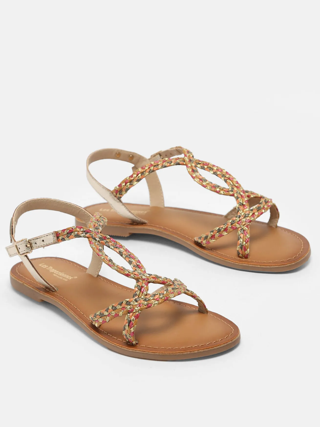 Sandales Cimona en cuir LES TROPEZIENNES